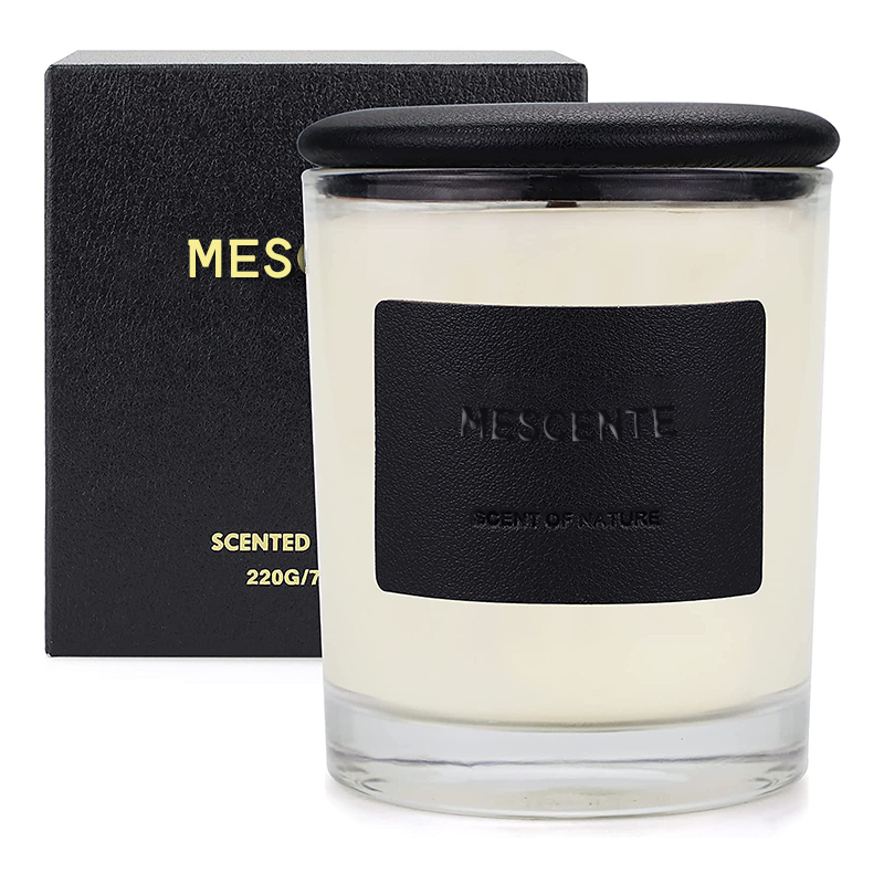 M&Scent Borong Lilin Balang Kaca Kitar Semula Cantik Di China, Lilin Santai