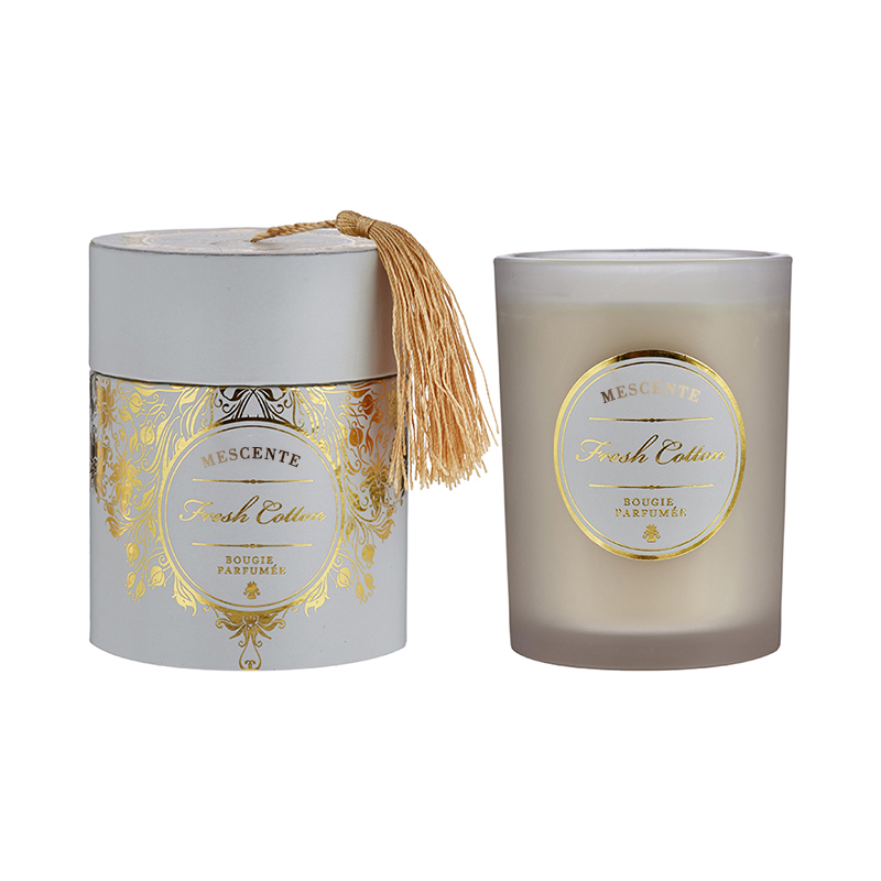 M&Scent Luxury Christmas White Logo Peribadi Lilin Wangi