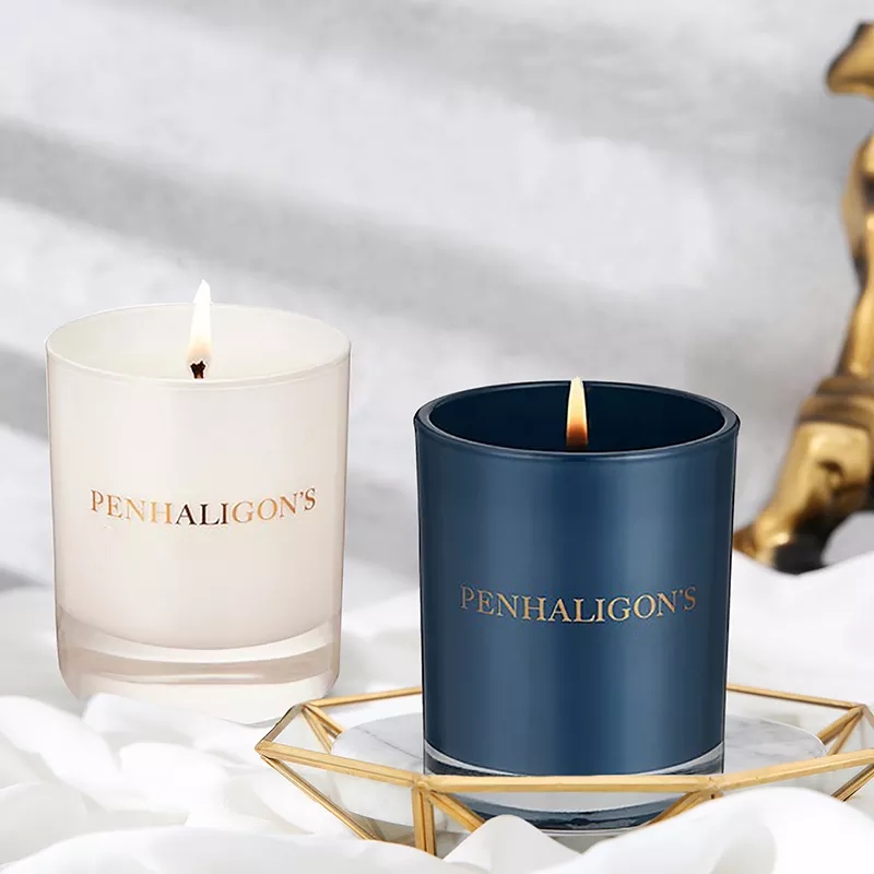 Label Peribadi Mewah Borong Penyembuhan Rohani Chakra Kristal Lilin Soya Wangi Aromaterapi Lilin Wangi