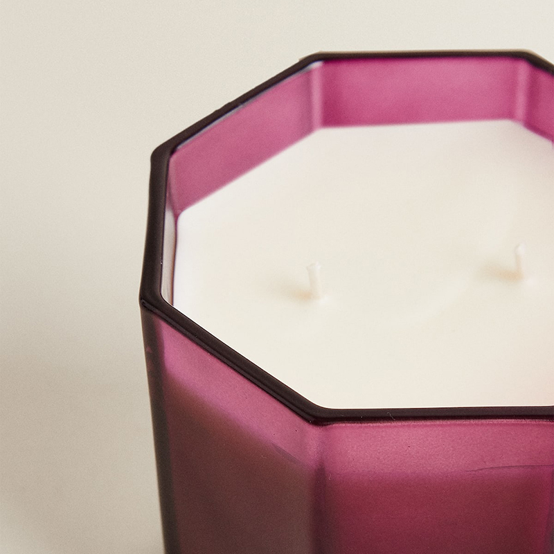 M&Scent Luxury Christmas Scented Candles Aromaterapi Aroma Lilin Soya Wax dalam Kotak Hadiah Balang Kaca Hitam
