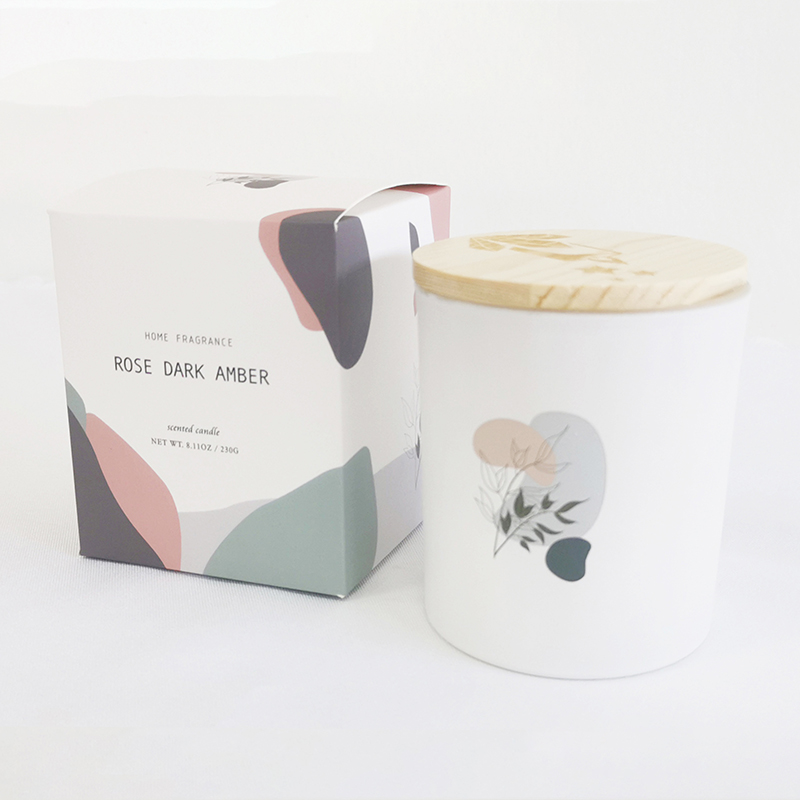 M&Scent Pelbagai Kualiti Tinggi 100% Lilin Soya Wangi Aroma Asli dalam Balang Kaca Dengan Penutup