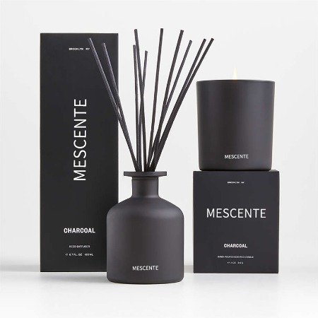 M&Scent borong mewah label lilin soya lilin wangi dengan kotak