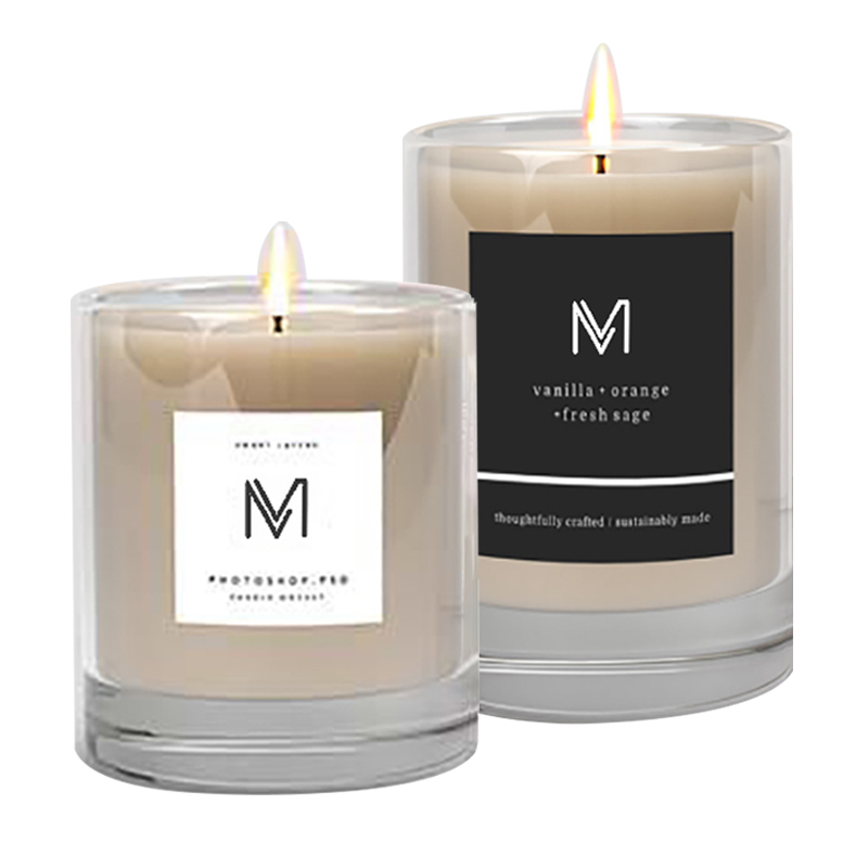M&Scent kilang borong terus lilin wangi lilin soya label peribadi mewah dengan kotak secara pukal