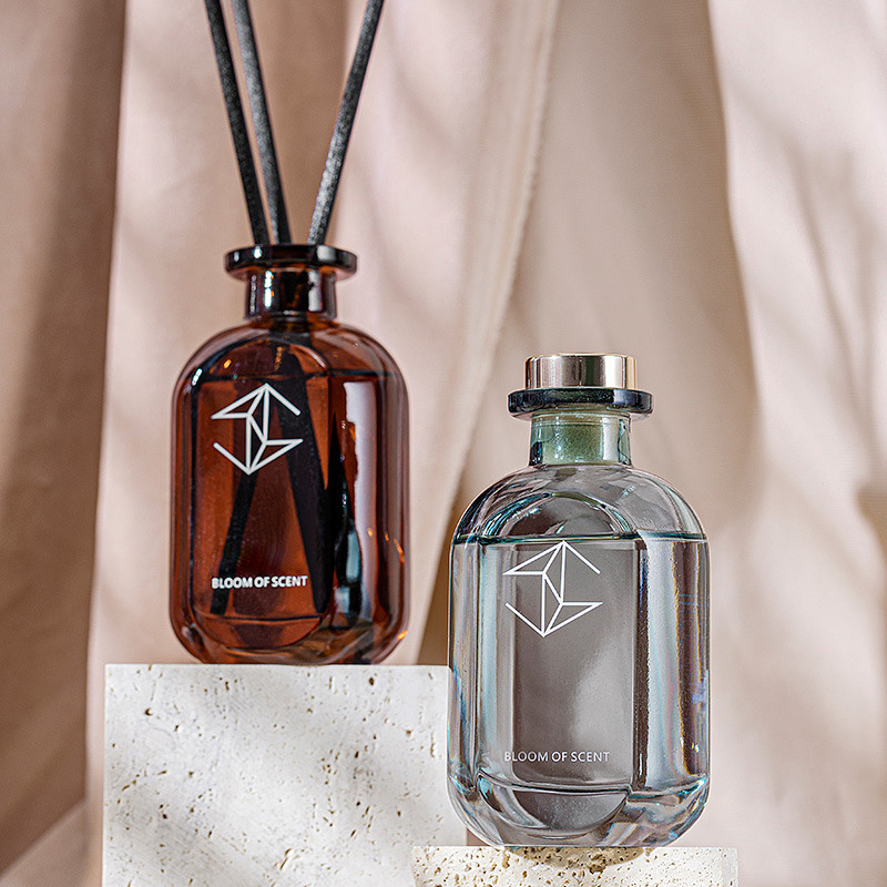M&Scent 500ml set hadiah penyebar buluh kristal krismas, penyebar buluh rumah