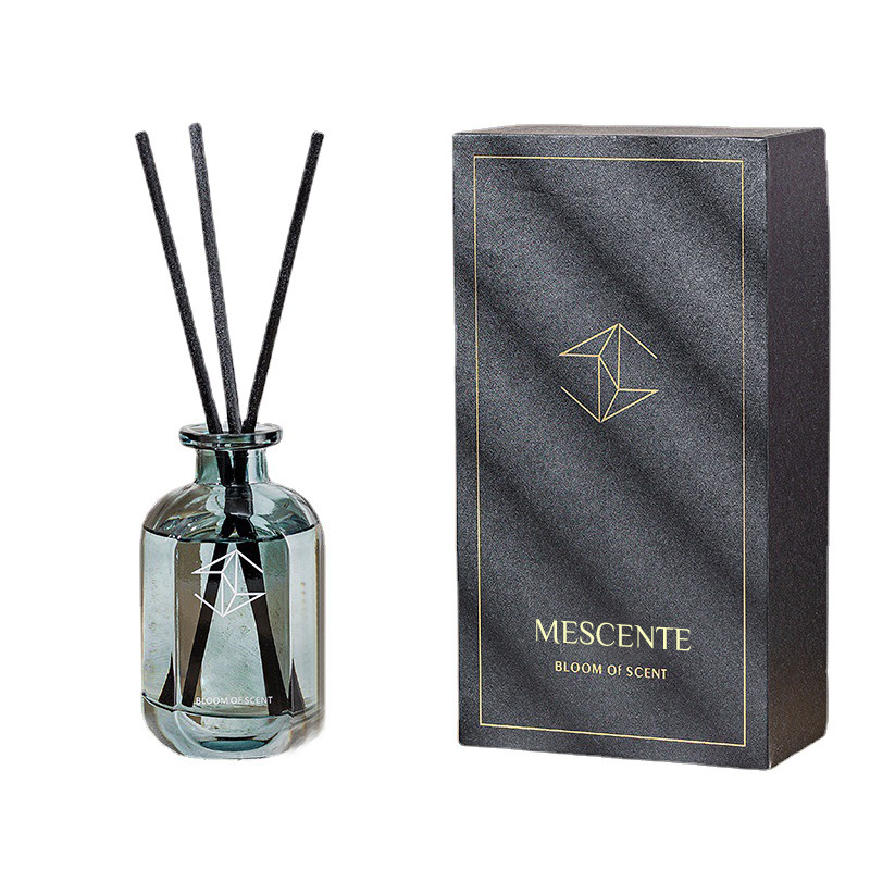 M&Scent 500ml set hadiah penyebar buluh kristal krismas, penyebar buluh rumah