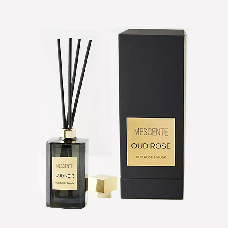 Botol Besar Hiasan Travertine Porselin Label Putih Thailand Wangian Reed Diffusers Kapal