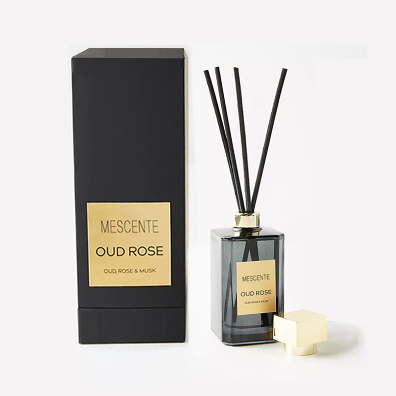 Botol Besar Hiasan Travertine Porselin Label Putih Thailand Wangian Reed Diffusers Kapal