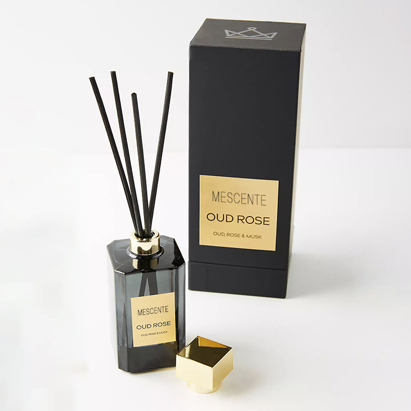 Botol Besar Hiasan Travertine Porselin Label Putih Thailand Wangian Reed Diffusers Kapal