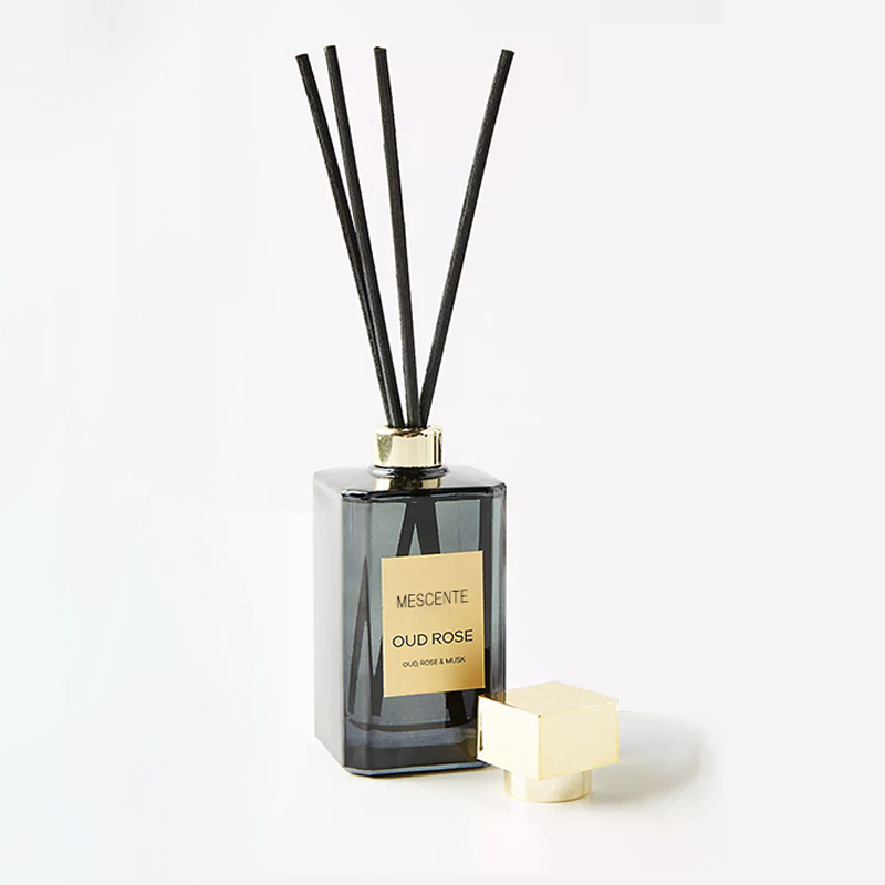 Botol Besar Hiasan Travertine Porselin Label Putih Thailand Wangian Reed Diffusers Kapal