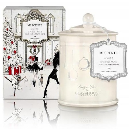 M&Scent Borong Mewah Custom Label Persendirian Balang Kubah Krismas Lilin Soya Wangi Dengan Tudung