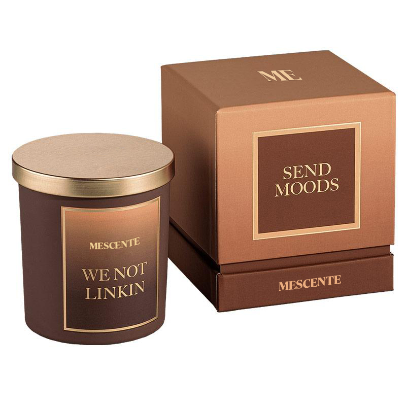 M&Scent Borong Label Peribadi Tersuai Mewah Baru Balang Kristal Krismas Lilin Soya Wangi Kerzen Dengan Penutup