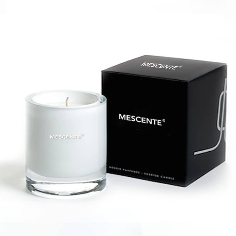Set lilin wangi lilin soya balang mewah M&Scent dengan kotak mewah