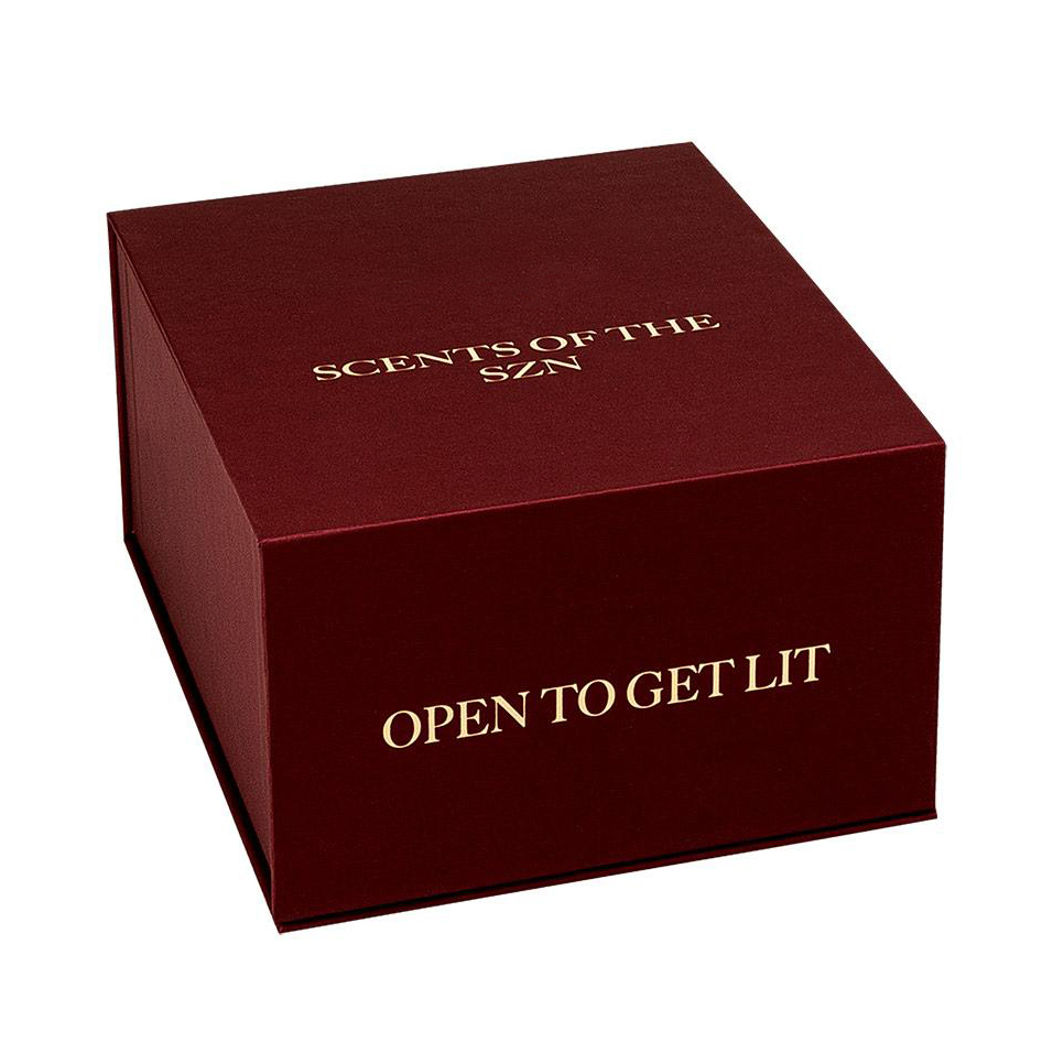 Set hadiah lilin wangi aroma hiasan rumah label peribadi mewah M&Scent sebanyak 4