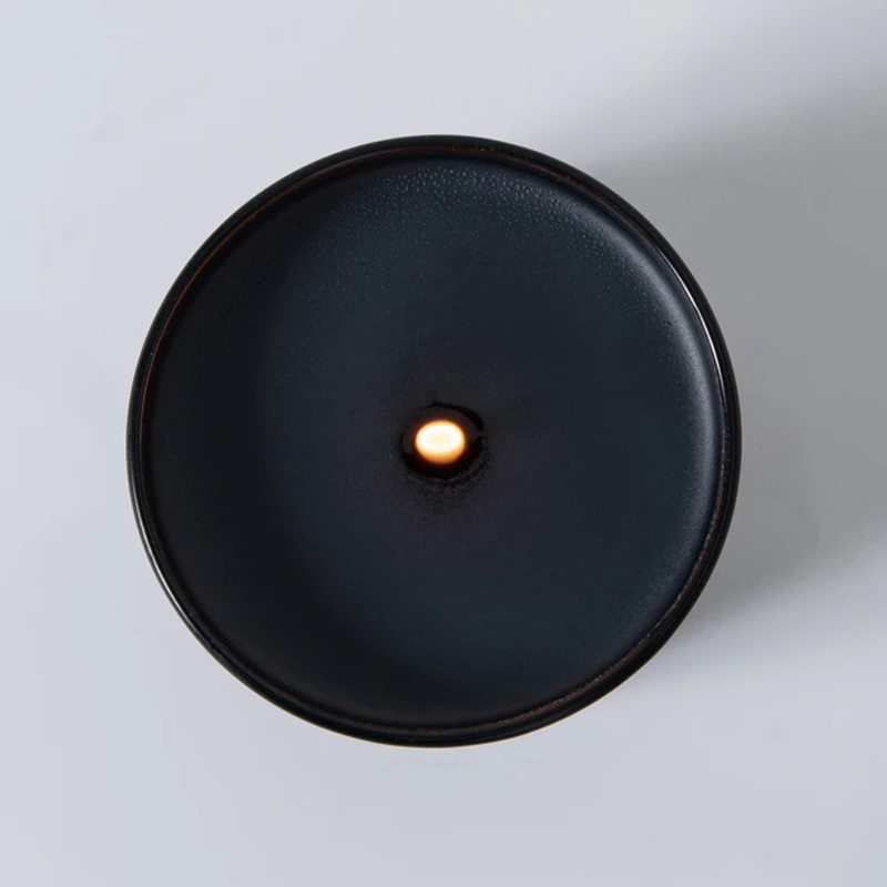 M&Scent Borong Mewah Hitam Balang Unik Perkahwinan Hiasan Lilin Soya Wangi Dengan Kristal
