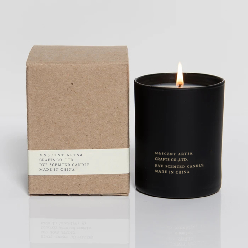 M&Scent Borong Label Persendirian Murah Sumbu Kayu Putih Besar Lilin Minyak Pati Wangi Aromaterapi