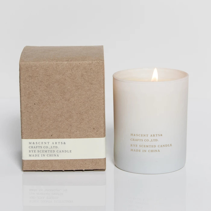 M&Scent Borong Label Persendirian Murah Sumbu Kayu Putih Besar Lilin Minyak Pati Wangi Aromaterapi