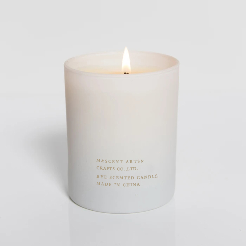 M&Scent Borong Label Persendirian Murah Sumbu Kayu Putih Besar Lilin Minyak Pati Wangi Aromaterapi