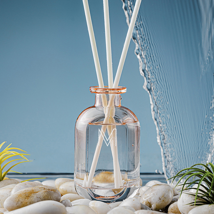 Borong Hotel Big Porcelaine Flower Luxury Porcelain Tatakan Untuk Rotan Reed Diffuser With Sticks