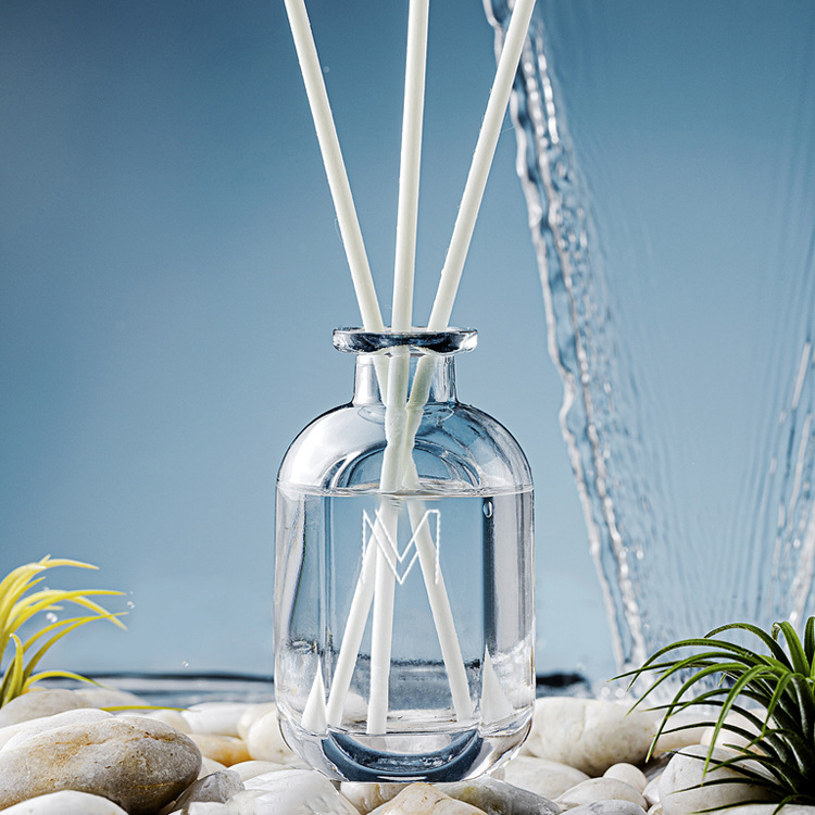 Borong Hotel Big Porcelaine Flower Luxury Porcelain Tatakan Untuk Rotan Reed Diffuser With Sticks