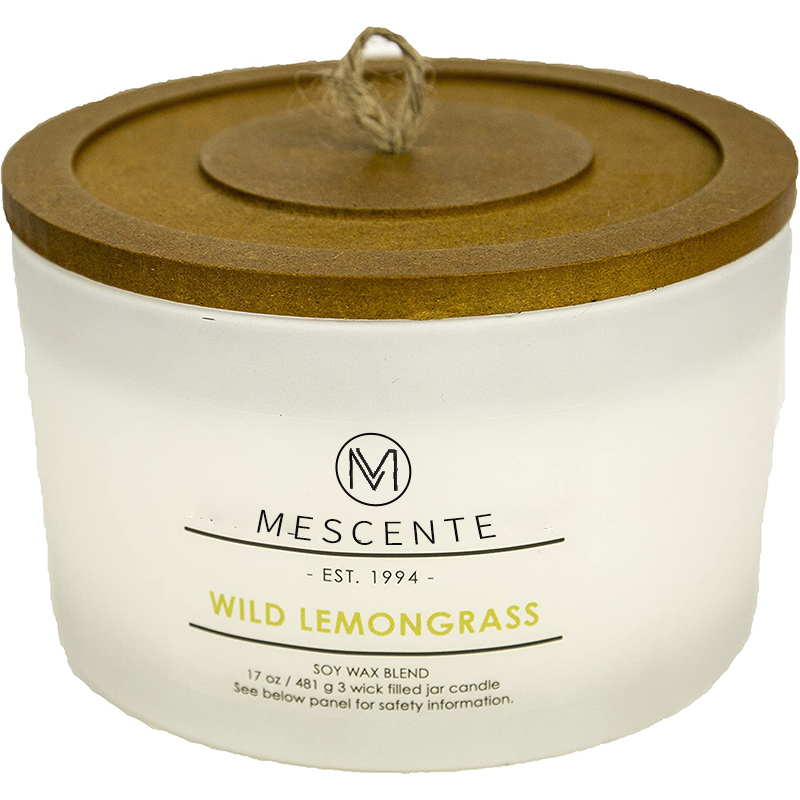 Pemegang Kaca Label Persendirian Tersuai M&Scent Lilin Wangi Dengan Kristal Secara Pukal