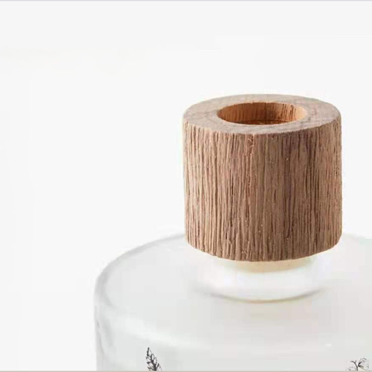 M&Scent Borong Kaca Amber Hiasan Tersuai Mewah Tanpa Api Penyebar Aroma Bunga Reed Telus Unik