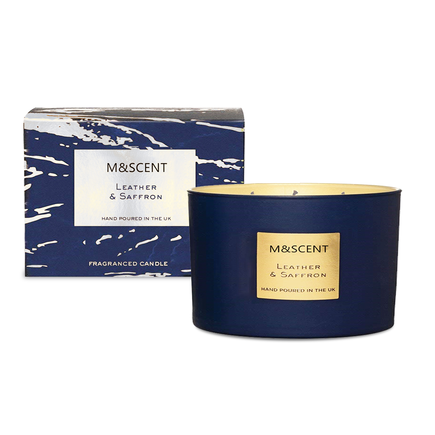 M&Scent borong hiasan aromaterapi set hadiah lilin kelapa sawit wangi 3 sumbu