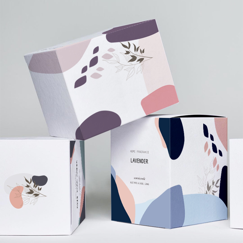M&Scent borong mewah buatan tangan label peribadi kebaharuan Lilin lilin parafin sawit