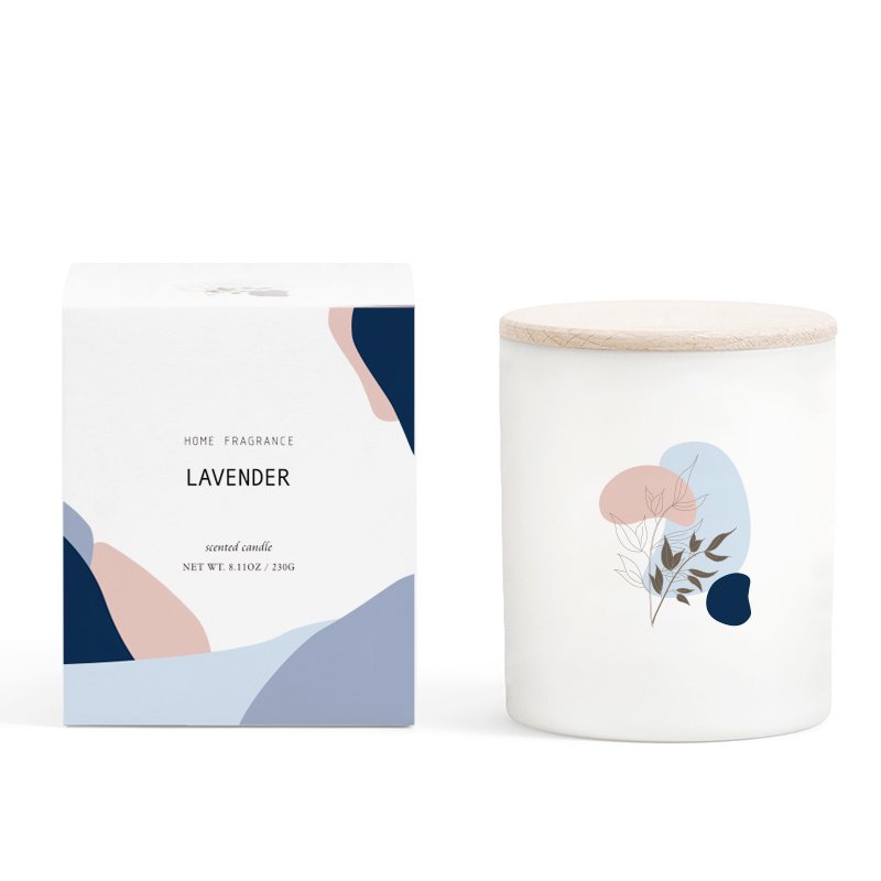 M&Scent borong mewah buatan tangan label peribadi kebaharuan Lilin lilin parafin sawit