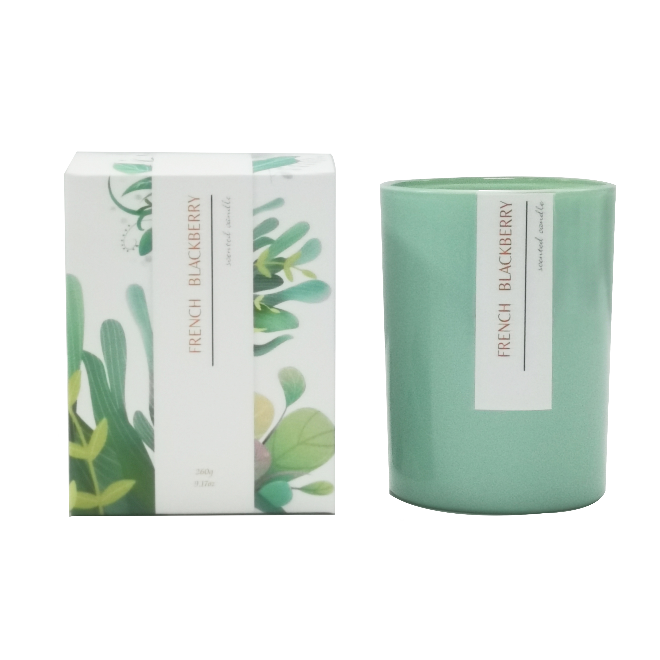 M&Scent label peribadi tersuai lilin kelapa panas lilin kelapa sawit wangi dengan logo