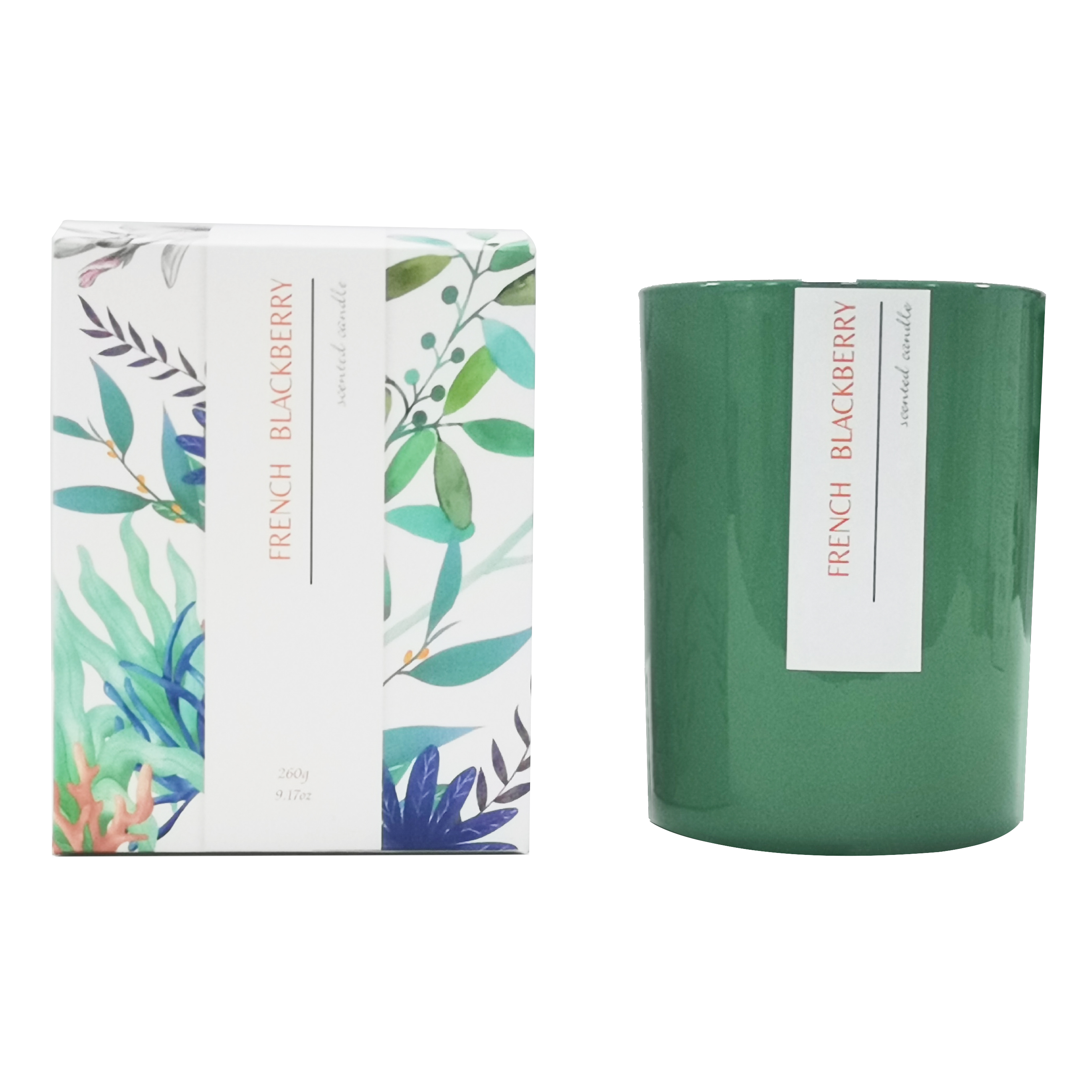 M&Scent label peribadi tersuai lilin kelapa panas lilin kelapa sawit wangi dengan logo