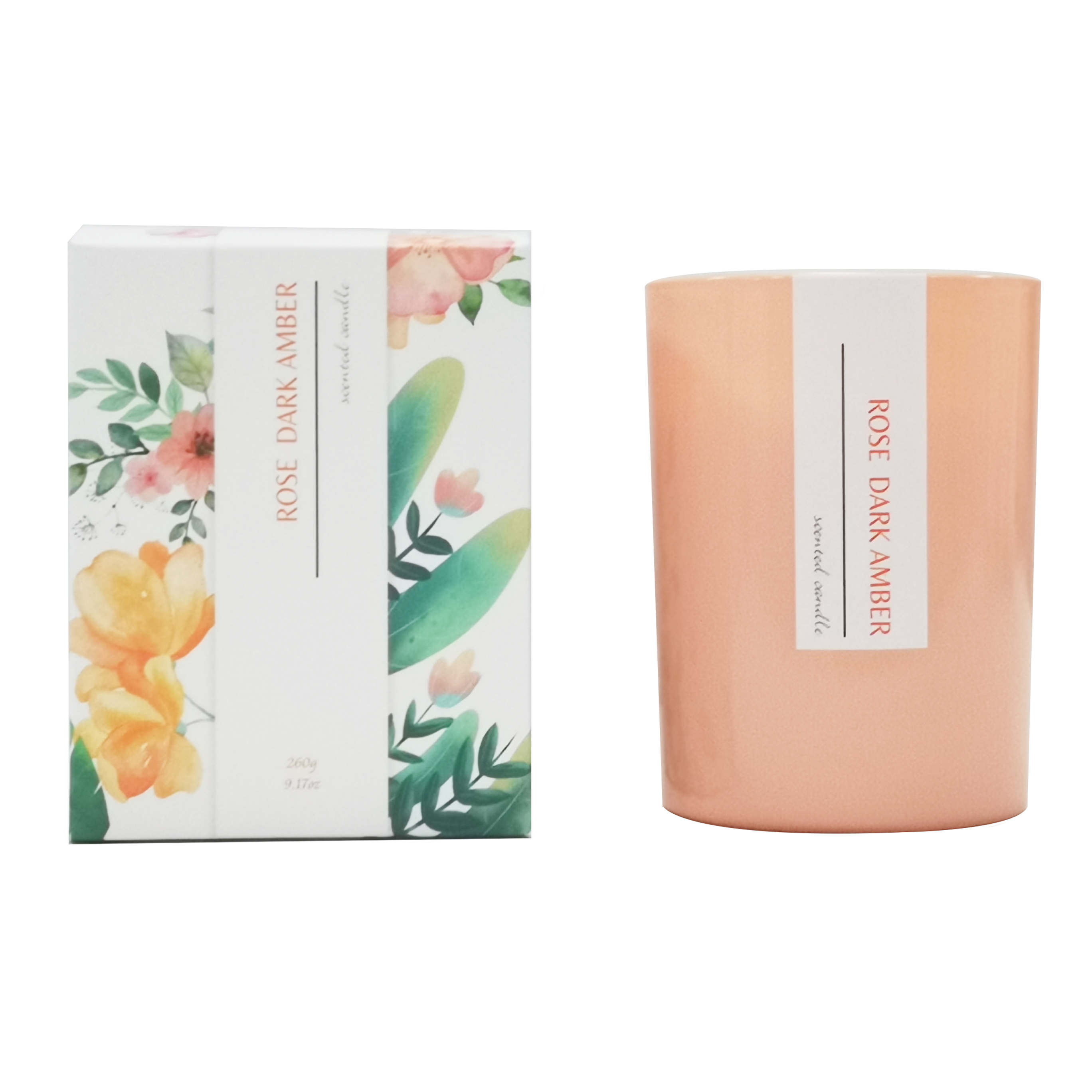 M&Scent label peribadi tersuai lilin kelapa panas lilin kelapa sawit wangi dengan logo
