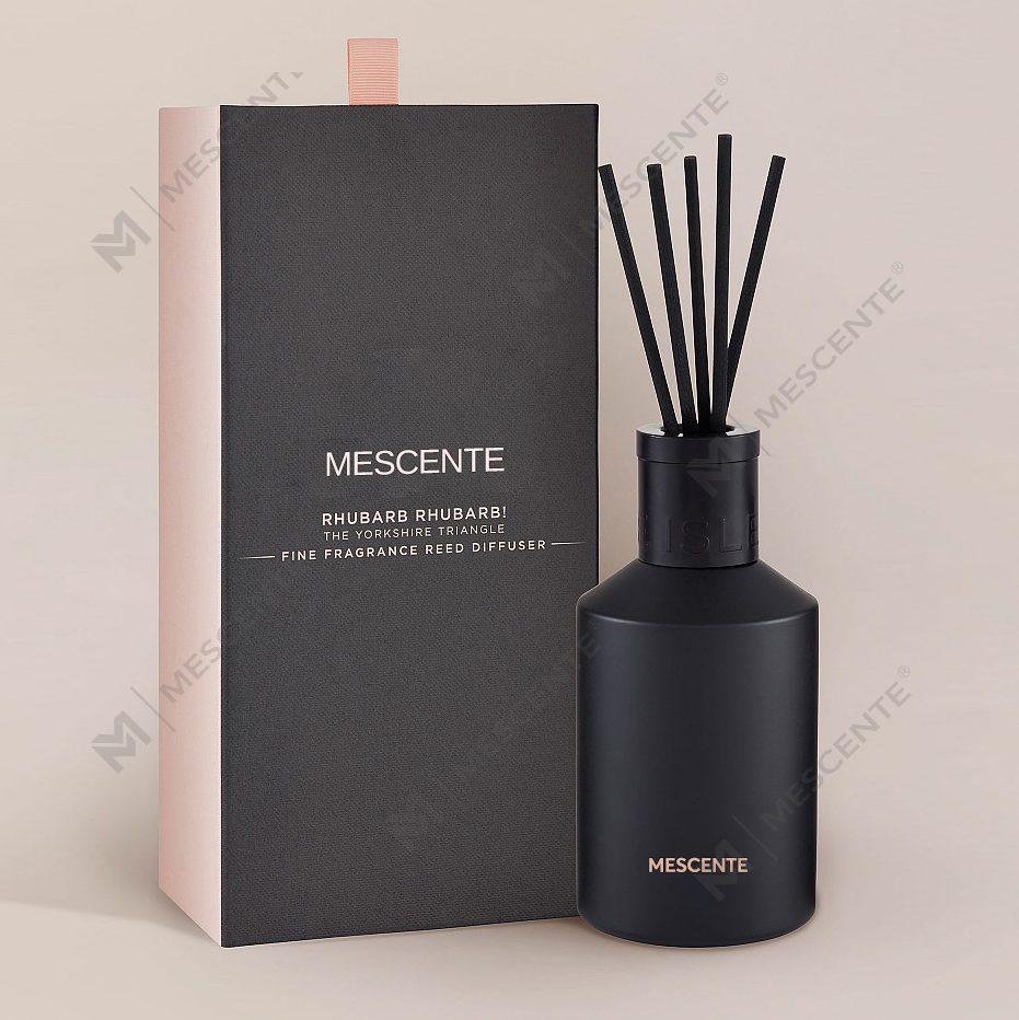 Hiasan Kotak Bercetak Oem 20ml Square Ceramic Vranjes Wooden Cap House Perfume Aroma Reed Diffuser Oil