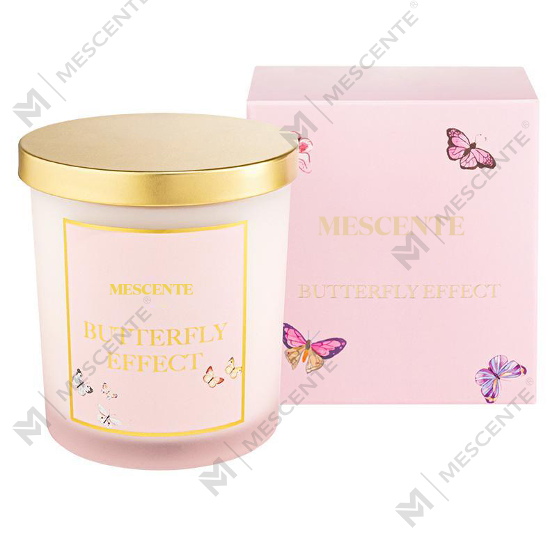 M&Scent Borong Label Peribadi Tersuai Mewah Baru Balang Kristal Krismas Lilin Soya Wangi Kerzen Dengan Penutup