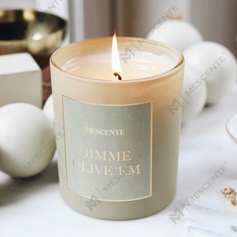 M&Scent Borong Label Peribadi Tersuai Mewah Baru Balang Kristal Krismas Lilin Soya Wangi Kerzen Dengan Penutup
