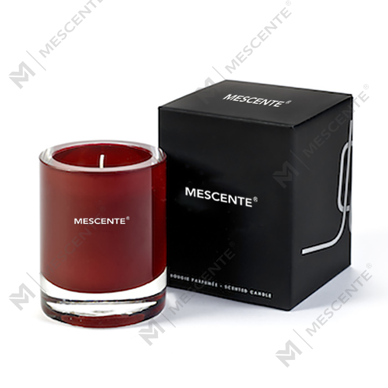 Set lilin wangi lilin soya balang mewah M&Scent dengan kotak mewah