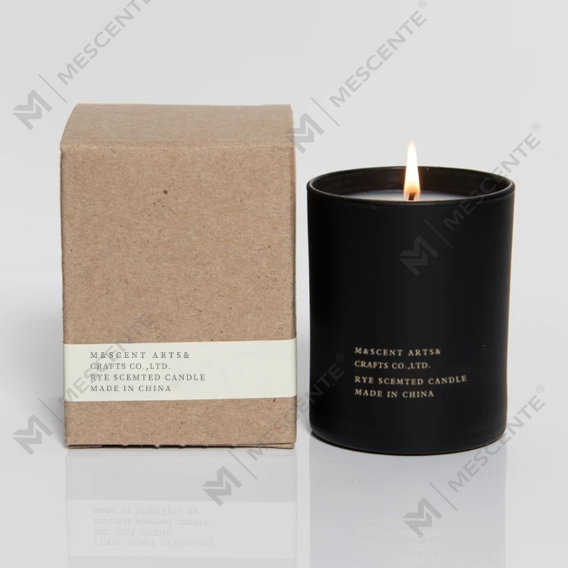M&Scent Borong Label Persendirian Murah Sumbu Kayu Putih Besar Lilin Minyak Pati Wangi Aromaterapi