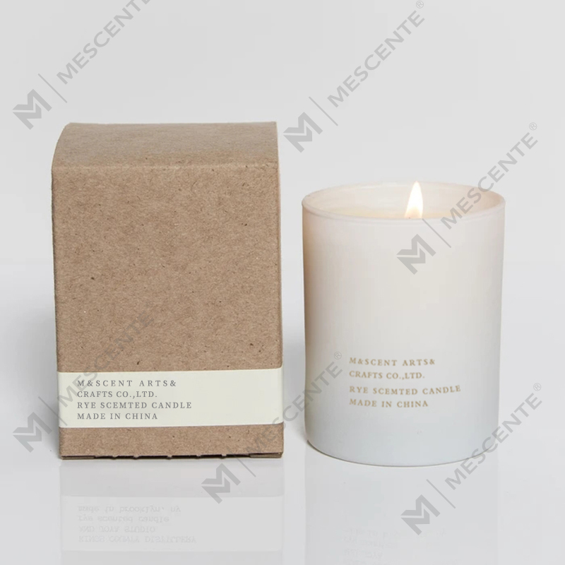 M&Scent Borong Label Persendirian Murah Sumbu Kayu Putih Besar Lilin Minyak Pati Wangi Aromaterapi