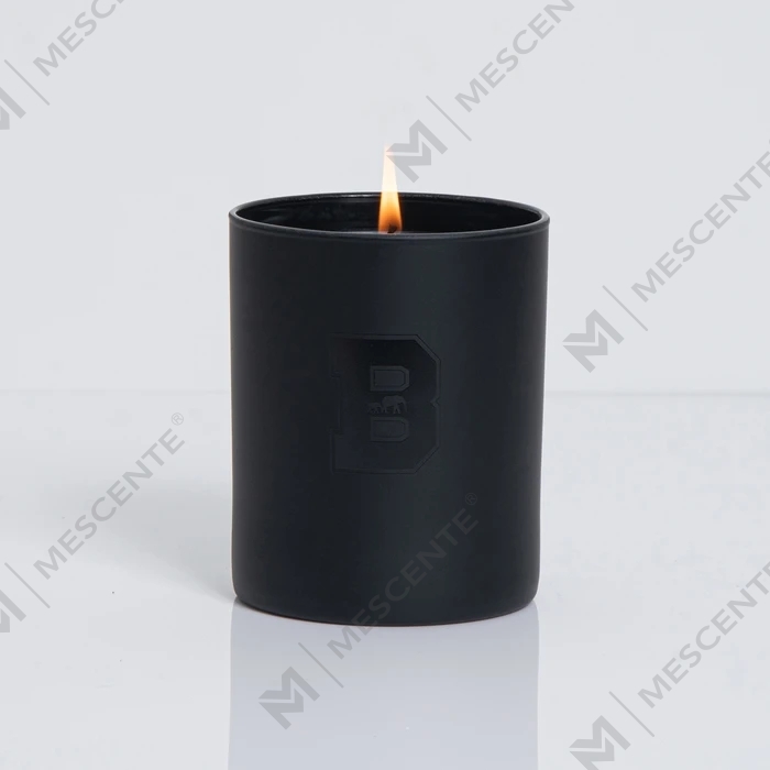 M&Scent Borong Mewah Hitam Balang Unik Perkahwinan Hiasan Lilin Soya Wangi Dengan Kristal