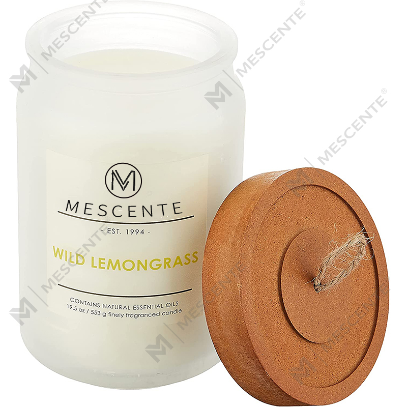 Pemegang Kaca Label Persendirian Tersuai M&Scent Lilin Wangi Dengan Kristal Secara Pukal