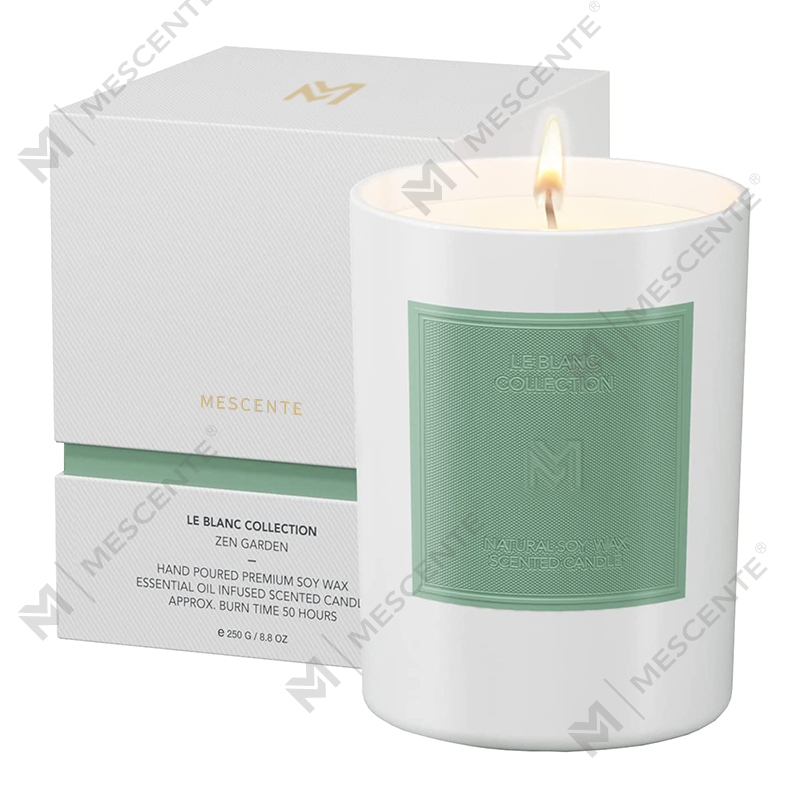 M&Scent Borong Custom Luxury Black Glass Jar Krismas Aromaterapi Soya Lilin Lilin Set