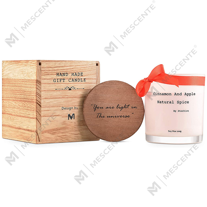 M&Scent Borong Mewah Label Persendirian Balang Seramik Set Lilin Hangat Wangi Dengan Penutup Pukal