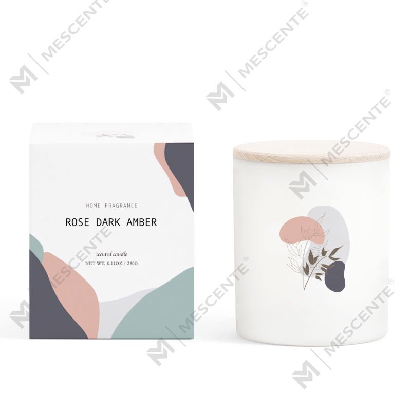 M&Scent borong mewah buatan tangan label peribadi kebaharuan Lilin lilin parafin sawit