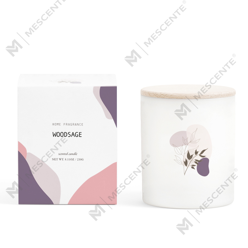 M&Scent borong mewah buatan tangan label peribadi kebaharuan Lilin lilin parafin sawit