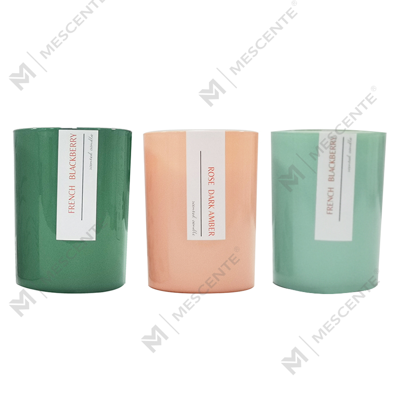M&Scent label peribadi tersuai lilin kelapa panas lilin kelapa sawit wangi dengan logo