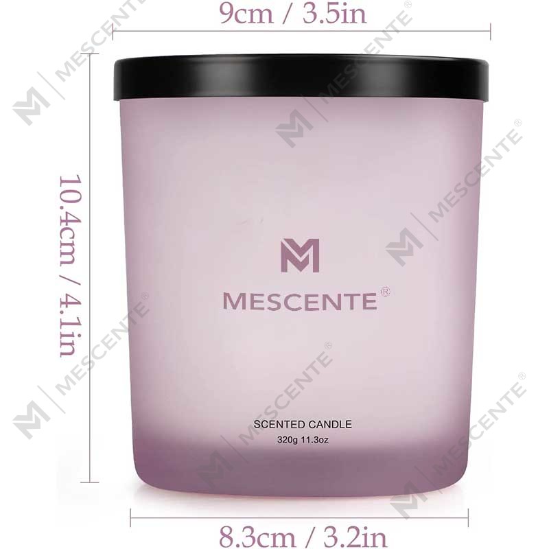 M&Scent Wholesale Custom Luxury Best Selling Private Label Wick Lavender Soya Wax Lilin Wangi