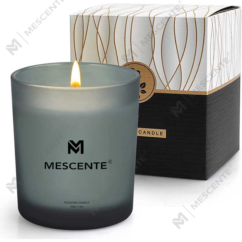 M&Scent Wholesale Custom Luxury Best Selling Private Label Wick Lavender Soya Wax Lilin Wangi