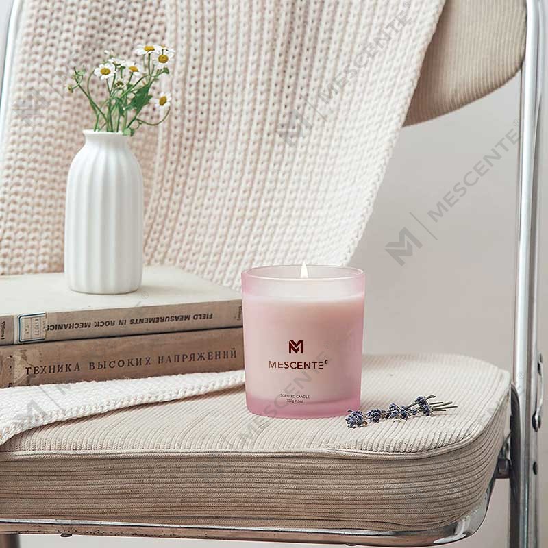 M&Scent Wholesale Custom Luxury Best Selling Private Label Wick Lavender Soya Wax Lilin Wangi