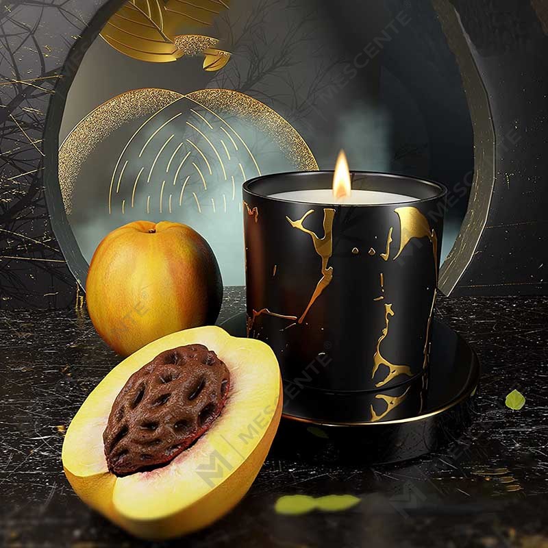 Set Hadiah Lilin Beraroma Lilin Emas Buatan Tangan Saiz Besar Mewah Peribadi Peribadi Seramik Hiasan Rumah Bijirin Lilin Emas