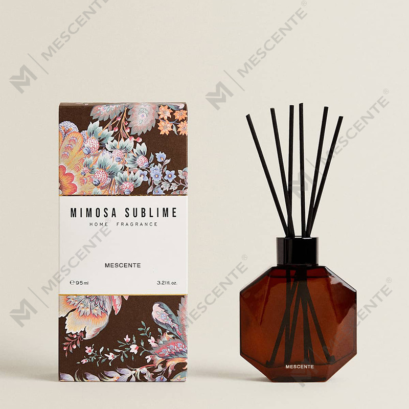 M&Scent Borong Mewah Botol Mini Aromaterapi Reed Diffuser Oil dengan Kotak Hadiah