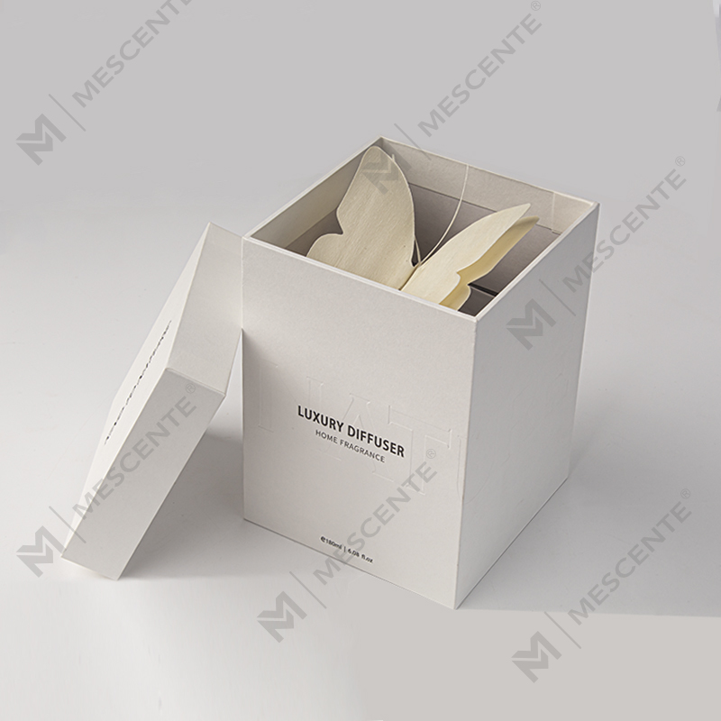 M&Scent Botol Persegi Besar Besar Tongkat Rotan Cecair Aromaterapi Reed Diffuser Nikmat dengan Penyumbat